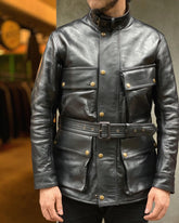 AD-10 HORSEHIDE BMC JACKET - BLACK - May club